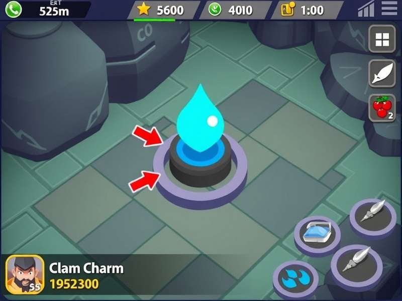 Clam Charm Gameplay Screenshot